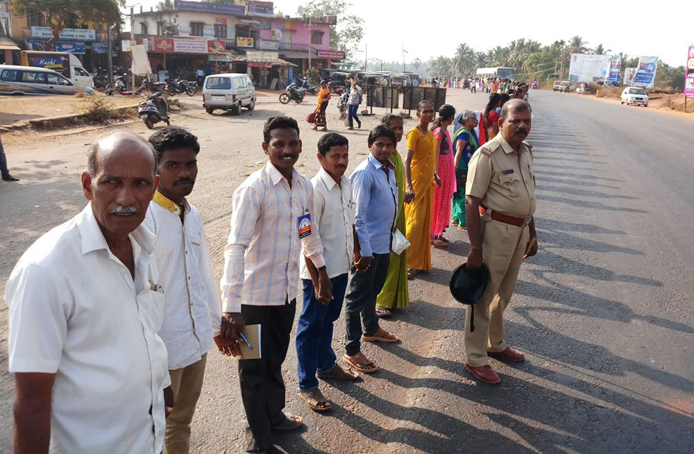 ಕುಂದಾಪುರ: ಸೌಹಾರ್ದತೆಗಾಗಿ ಮಾನವ ಸರಪಳಿ